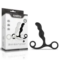 P Spot Plug Black - Масажер простати, 11 см (чорний)
