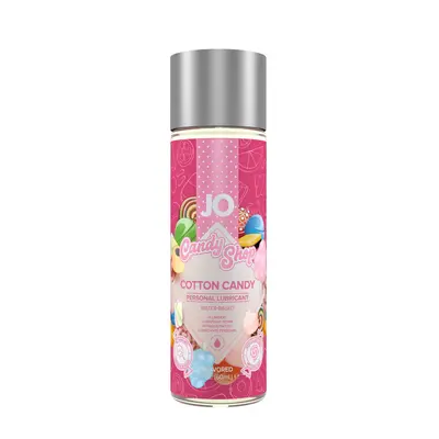 System JO H2O Candy Shop Cotton Candy оральный лубрикант со вкусом сахарной ваты, 60 мл