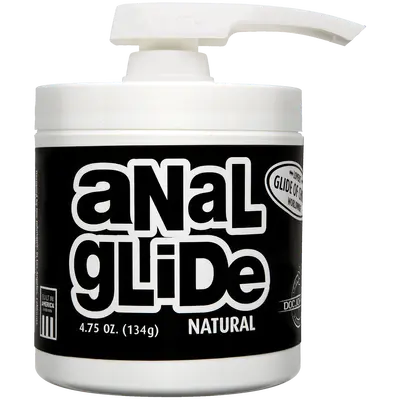 Doc Johnson Anal Glide Natural - анальне змазка на олійній основі, 134 гр