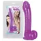 Orion Ready Mate Softdildo Lila реалістичний фалоімітатор на присосці, 19х3.5 см