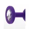 Toy Joy Small Diamond Booty Jewel - Пробка анальная, 7х2.5 (фиолетовая)