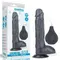 LoveToy - 10'' Squirting Dildo - Фаллоимитатор, 25.5х4.5 см (чёрный)