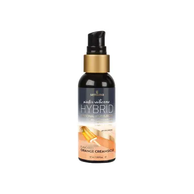 Sensuva Hybrid Orange Creamsicle - Змазка водно-силіконова для оральних ласок, 57 мл.