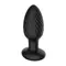Nexus TORNADO Remote Control Rotating Butt Plug - Анальная пробка, 7,7х3,3 см (черный)