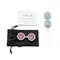 Lelo Luna Beads - вагинальные шарики со смещенным центром тяжести, 3,5 см (розовый с голубым)