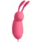Pipedream OMG Bullet #Cute виброяйцо в форме кролика с подвижными ушками, 8.2х2.5 см
