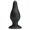 LyBaile - Pretty Love Sturdy Silicone Anal Plug - Анальна пробка, 15.4х5.5 см (чорна)