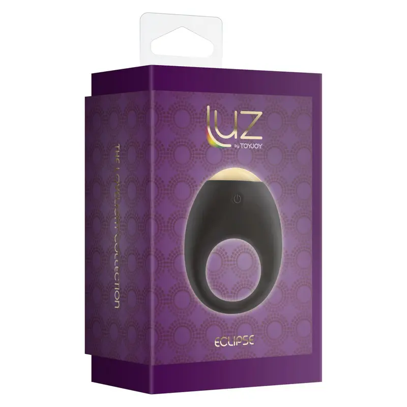 ToyJoy Eclipse Vibrating Cock Ring - виброкольцо, 10х3.3 см (черный) ToyJoy Eclipse Vibrating Cock Ring - виброкольцо, 10х3.3 см (черный)