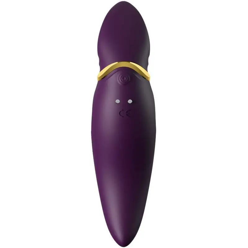 Zalo Hero Pulse Wave Massager- Импульсно-волновой массажер для клитора, 14.8 см (фиолетовый) Zalo Hero Pulse Wave Massager- Импульсно-волновой массажер для клитора, 14.8 см (фиолетовый)