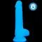 Фаллоимитатор светящийся в темноте Lumino Play Dildo 7"