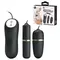 LyBaile Pretty Love Electric Stimulation Double Vibro Bullet - вибропуля с виброяйцом и электростимуляцией