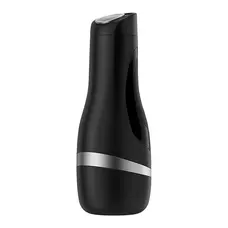 Satisfyer Men Classic - Класичний мастурбатор в тубусі( сріблястий), 21х6 см