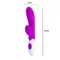 Pretty Love Alvis Vibrator Purple - Вибратор с толстым клиторальным отростком, 20х3.3 см (фиолетовый)