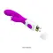 LyBaile Pretty Love Butterfly Kiss Vibrator - вібратор кролик з метеликом та 30 режимами, 19.9х3.1 см (фіолетовий)