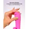 Gvibe Grabbit Mini - Уменьшенный вибратор для клитора и точки G с тремя моторами, 19 см (розовый)