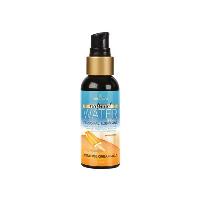Sensuva Natural Water Based Orange Creamsicle-змазка на водній основі, 57 мл (апельсиновий крем)