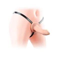 Страпон для чоловіків LoveToy Unisex Hollow Strap On, 17.8 см