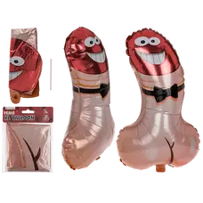 Penis XL Balloon - Воздушный шарик в форме пениса, 44,5 х 74 см (телесный)