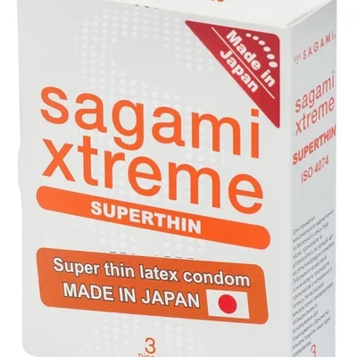 Sagami Xtreme Superthhin, 3 шт