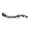 Sinner Gear Unbendable Metal Anal Dildo металевий анально-вагінальний стимулятор, 20х3 см