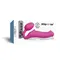 Безремінний страпон з вібрацією Strap-On-Me Vibrating Fuchsia L