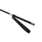 Шльопалка-сердечко Liebe Seele Black Organosilicon Riding Crop