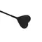 Шльопалка-сердечко Liebe Seele Black Organosilicon Riding Crop