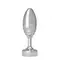 DOXY Butt Plug RIBBED - Анальна пробка, 10.5х3.5 см