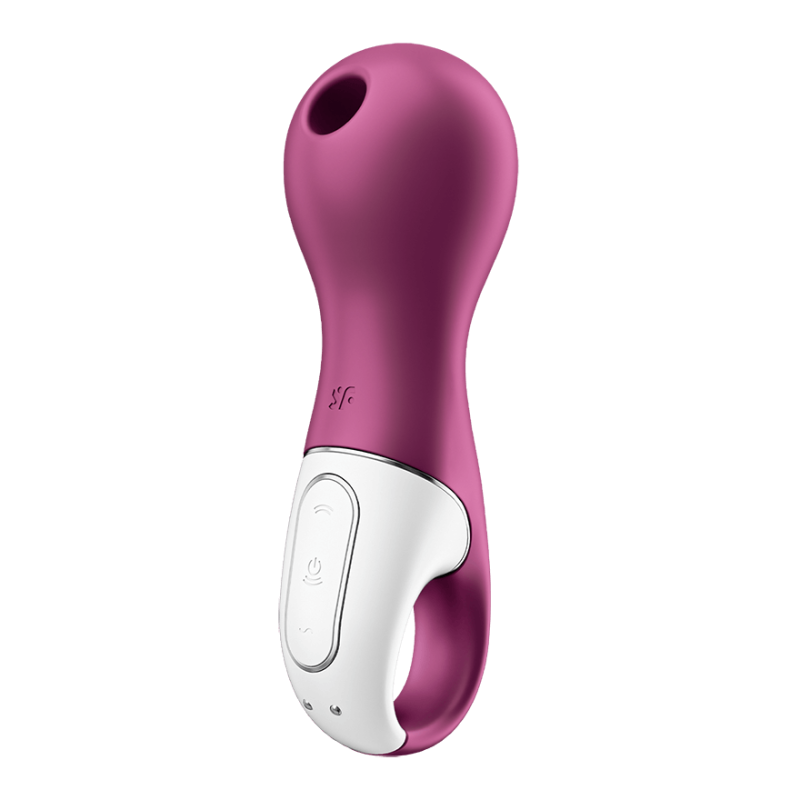 Satisfyer Lucky Libra - Массажер с вакуумной стимуляцией, 15х5 см (сиреневый)