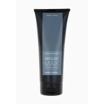 MixGliss Max Nature - Анальная гель-смазка на водной основе с экстрактом алоэ, 70 мл.