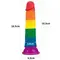 LoveToy - 7'' Prider Dildo - Фаллоимитатор, 18.5х3.6 см