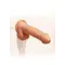 Get Real Rotating Vibrating Dildo - Вiбратор з ротацiэю, 16 см (телесный)