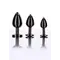 Taboom - M Butt Plug With Diamond Jewel - Анальная пробка, 8.2х3.4 см