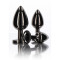 Taboom - M Butt Plug With Diamond Jewel - Анальная пробка, 8.2х3.4 см