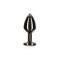 Taboom - M Butt Plug With Diamond Jewel - Анальная пробка, 8.2х3.4 см