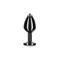 Taboom - M Butt Plug With Diamond Jewel - Анальная пробка, 8.2х3.4 см