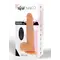 Get Real Rotating Vibrating Dildo - Вiбратор з ротацiэю, 16 см (телесный)