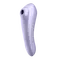 Satisfyer Dual Pleasure - Смарт вибратор и вакуумный стимулятор 2 в 1, 18х4.9 см (сиреневый) Satisfyer Dual Pleasure - Смарт вибратор и вакуумный стимулятор 2 в 1, 18х4.9 см (сиреневый)