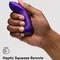 Вібратор для пар зі смарт управлінням We-Vibe Chorus Pro Cosmic Purple
