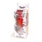 Boss Silikon Plug Jewellery Red Medium - Анальная пробка с кристаллом, 8х3.5 см (красный с синим)