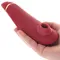 Womanizer Premium 2 + Лубрикант 50 мл - Инновационный клиторальный вакуумный стимулятор, 15.5х3.5 см (бордовый)