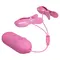 Затискачі для сосків з вібрацією та електростимуляцією Pretty Love Nipple Clips Romantic Wawe II