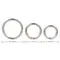 Набор колец Silver Ring - 3 Piece Set Набор колец Silver Ring - 3 Piece Set