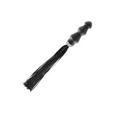 Fetish Tentation Whip with Plug Handle - Флогер з ручкою - анальним плагом