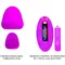 LyBaile Romance Lisa Remote Panty Massager Purple - Вібровкладка в трусики, 9.5х3 см (фіолетовий)