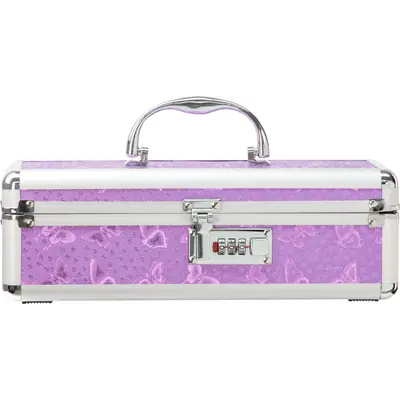 Powerbullet - Lockable Vibrator Case Purple - кейс для зберігання секс-іграшок з кодовим замком (фіолетовий)