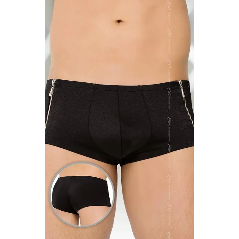 SoftLine - Shorts 4500 - Труси чоловічі, M (чорні)
