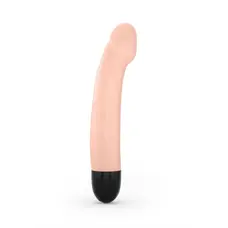 Dorcel Real Vibration M Flesh 2.0 - Вібратор для точки G, що перезаряджається, 22х3.7 см (тілесний)