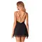 Obsessive Bella Rou chemise & thong - Еротичний комплект, XL/2XL