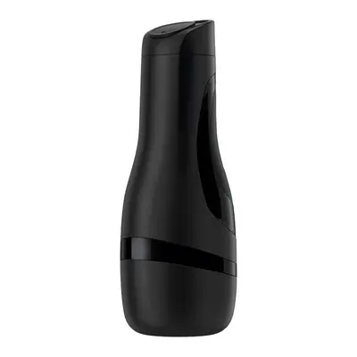 Satisfyer Men Classic - классический мастурбатор в тубусе (черный), 21х6 см